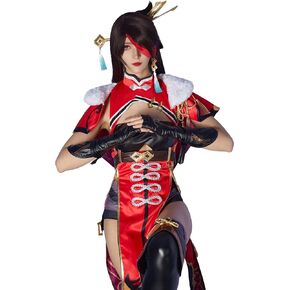Cosplay.fm Women's Game Cosplay Costume Beidou Uncrowned Lord of the Ocean Dress Cloak Set