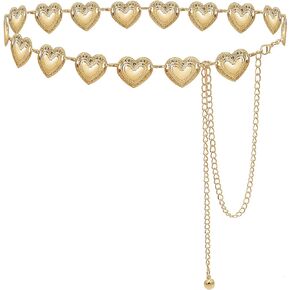Waist Chain for Women Metal Chain Belt Belly Link Jewelry