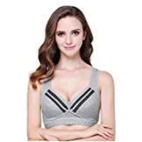 GOTOTOP Nursing Bras,Nursing Bras for Breastfeeding,Nursing Bras,Maternity Bra,Nursing Bras for Breastfeeding,Pumping Bra,Maternity Bras for Pregnancy Seamless Bralette Underwear Gray