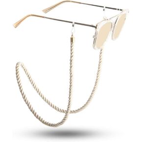 Kalevel Eyeglass Chain Holder Strap Lanyard Red for Women Men Kids Stylish Sunglasses Chain Strap