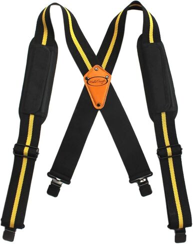 حزام أدوات مبطن من MELOTOUGH حمالات عمل مع مشبك قوي للغاية لحمالات بناء جهاز تعليق النجار للرجال in Kuwait