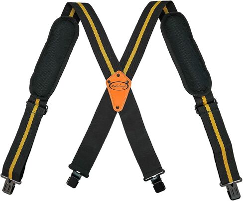 حزام أدوات مبطن من MELOTOUGH حمالات عمل مع مشبك قوي للغاية لحمالات بناء جهاز تعليق النجار للرجال in Kuwait