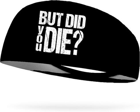 Bondi Band Unisex But Did You Die?, Black, One Size in Saudi Arabia