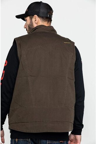 ARIAT Men's Rebar Washed Duracanvas Insulated Vest in Saudi Arabia