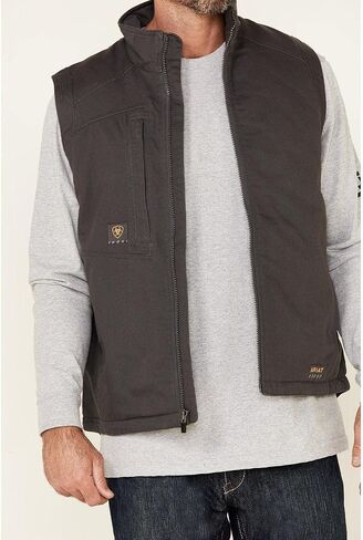 ARIAT Men's Rebar Washed Duracanvas Insulated Vest in Saudi Arabia