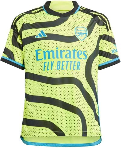 adidas Arsenal 23/24 Youth Away Jersey - Featuring Islington Coat of Arms Design, AEROREADY Moisture-Wicking Fabric in Saudi Arabia