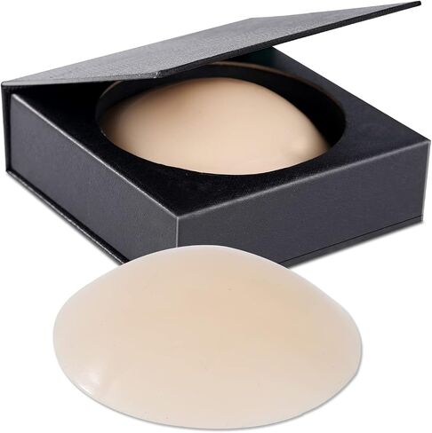 BEWTEIM Women Invisible Nipple Covers Reusable, Adhesive Silicone Nipple Pasties, Sticky Breast Covers Breast Petals in Saudi Arabia