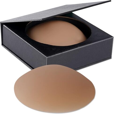 BEWTEIM Women Invisible Nipple Covers Reusable, Adhesive Silicone Nipple Pasties, Sticky Breast Covers Breast Petals in Saudi Arabia