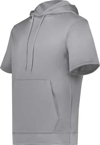 Augusta Sportswear Men's Wicking Fleece Short Sleeve Hoodie in Saudi Arabia