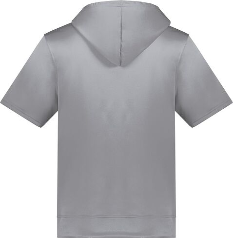 Augusta Sportswear Men's Wicking Fleece Short Sleeve Hoodie in Saudi Arabia