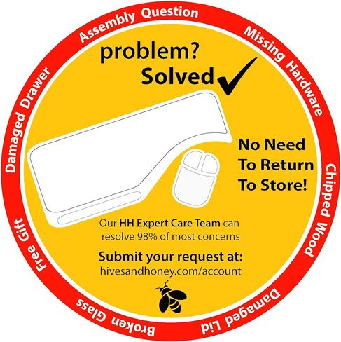 Hives & Honey Chelsea Mirrored Armoire Jewelry Cabinet, Walnut in Kuwait