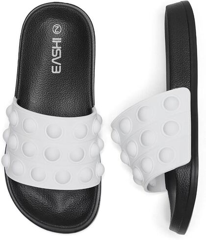 Eashi Slides For Kids,Boys Girls Sandals, Toddler Arch Support Slippers For House Shower Beach Non-Slip in Kuwait