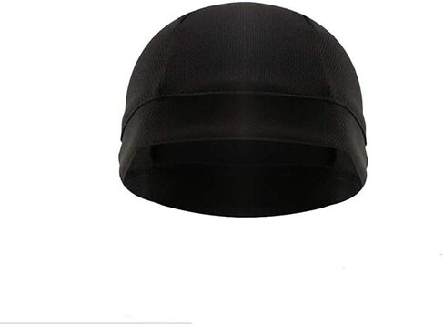 VEdusa قبعات الجمجمة السوداء خوذة بطانة غطاء فتل العرق تشغيل القبعات الدراجات الجمجمة قبعات للرجال النساء الرجال الدراجات قبعات in Kuwait