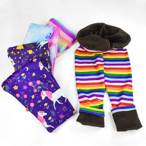 slaixiu Warm Girls Leggings Fleece Lined Winter Thick Printing Kids Pants in Saudi Arabia
