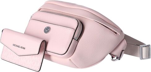 Michael Kors Maisie Large Pebbled Leather 2-in-1 Sling Pack Light Powder Blush in Kuwait