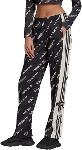 ADIDAS ORIGINALS Women’S ADIBREAK Trefoil Track Pants, Black, Medium in Saudi Arabia