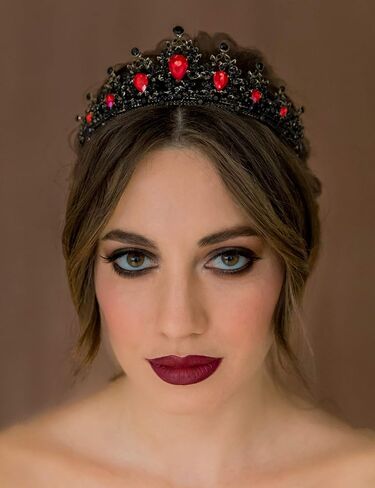 سويت في تيجان وتيجان مرصعة بالجواهر للنساء، تاج الملكة الكريستالي، تاج زفاف فضي للعروس، أغطية رأس معدنية لعيد ميلاد كوينسيانيرا in Kuwait