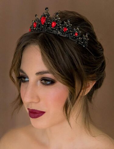 سويت في تيجان وتيجان مرصعة بالجواهر للنساء، تاج الملكة الكريستالي، تاج زفاف فضي للعروس، أغطية رأس معدنية لعيد ميلاد كوينسيانيرا in Kuwait