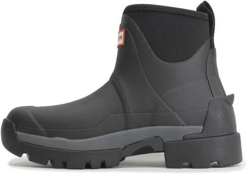 Womens Balmoral Chelsea Neoprene Rubber Black Boots 8 US in Saudi Arabia