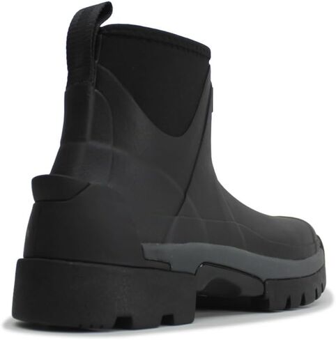 Womens Balmoral Chelsea Neoprene Rubber Black Boots 8 US in Saudi Arabia