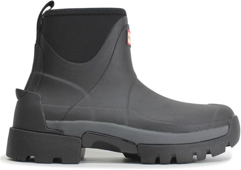 Womens Balmoral Chelsea Neoprene Rubber Black Boots 8 US in Saudi Arabia