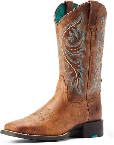 ARIAT Women's Round Up Back Zip Western Boot in Kuwait
