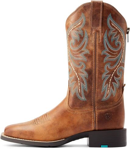 ARIAT Women's Round Up Back Zip Western Boot in Kuwait
