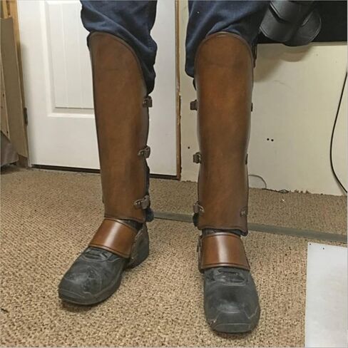 ريسنان فو الجلود التمهيد يغطي القرون الوسطى Steampunk المشاجرات Greaves الجراميق Legguards التمهيد القمم الصليبيين فارس الملحقات in Saudi Arabia