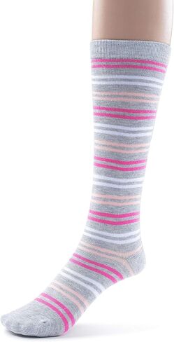 جوارب طويلة حتى الركبة ملونة من الخيزران للفتيات بتصميمات حيوانات جريئة - 3 أزواج in Kuwait