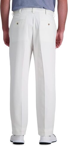 Haggar Men's Cool 18 Pro Classic Fit Flat Front Pant - Regular and Big & Tall Sizes in Saudi Arabia
