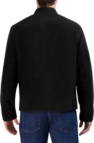 Cole Haan Mens Suede Moto Jacket Suede Jacket in Saudi Arabia