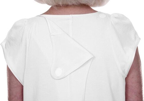 Open Back Night Gown for Ladies-3 pack-Assisted Dressing Hospital Gown-multi in Saudi Arabia