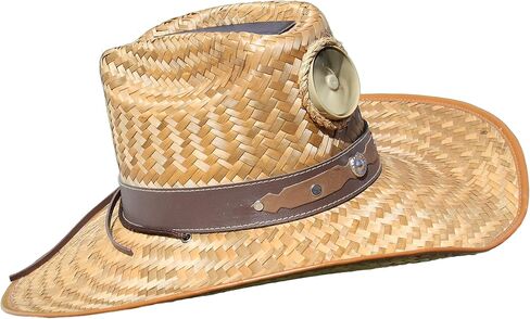 قبعة رعاة البقر مع قبعة شمسية - قبعة شمسية مع مروحة، كبيرة in Kuwait