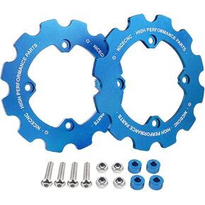 Chain Protector Sprocket Cover Aluminum Compatible with Yamaha Raptor 700 2006-2023, Raptor 700R 2012-2024 Blue