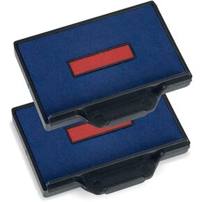 Trodat Replacement Ink Pads 6/56/2 – Pack of 2 – Red/Blue – for The Professional 5460, 5460/L and 5465