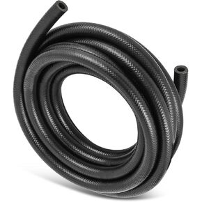 DNA MOTORING 5FT 4AN Push Lock Fuel Line Hose NBR Rubber, 1/4" ID 5 Feet/1.52m 300PSI Pressure,for Automotive Fuel Systems Engines,NBR-02-5FT