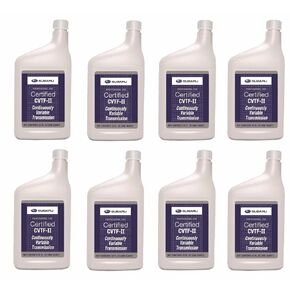 Genuine Subaru CVTF-II CVT Transmission Fluid (8 Quarts) - SOA427V1660 OEM AUTO Crosstrek Legacy Outback Forester Impreza