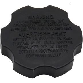 Brake Master Cylinder Reservoir Tank Cap for Accent Azera Elantra Santa Fe Sonata Tucson,Car Brake Fluid Reservoir Cap Replace for 585312B500