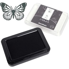 IROMOYO Stamp PAD, Traditional Japanese Ink Colour, Oil-Based Ink pad - OCHER Green