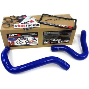 HPS 57-1331-BLUE-3 Blue Silicone Radiator Coolant Hose Kit