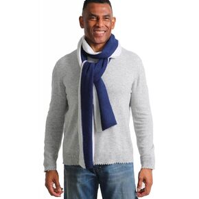 Minnie Rose Color Blocked Cashmere Sport Scarf