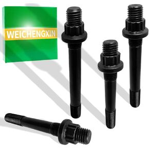 Cylinder Head Stud Kit Compatible With 1999-2008 TRX400EX Sportrax 400 2009-2014 TRX400X 400EX XR400R 1996-2004