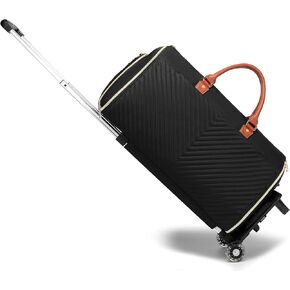 Rolling Garment Bags Garment Bag with Wheels Travel Garment Bag with Shoe Compartment Rolling Duffle Bag with Wheels