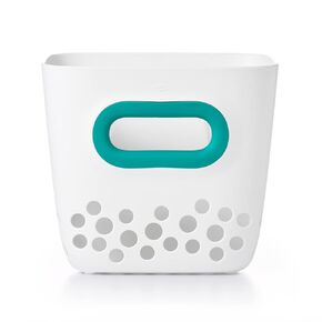 OXO Tot Bath Toy Bin, Teal, 1 Count (Pack of 1)