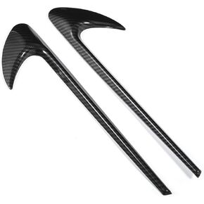 Car Fender Sticker, Carbon Fiber Style Car Fender Trim Decoration for CES CLS Class W205 W213 W222 C257 C43 C63 E43 E63