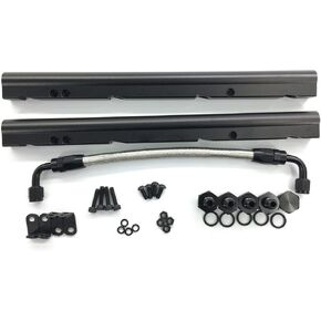 Billet Fuel Rail Kit For OE LS1 LS6 Stock Intake Manifold 6AN + Hardware