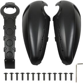labwork Tank Oil Fuel Gas Cover Fairing Replacement for Honda Rebel CMX 300 500 2017-2022 Black