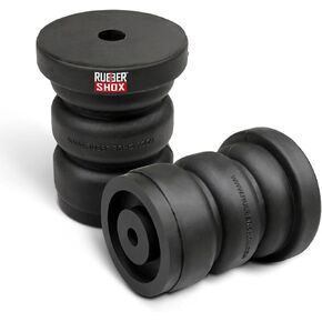 RubberShox Modular Universal Rubber Bump Stop for Light Truck/SUVs | 5000 lbs Capacity Suspension Enhancement, Replacement of OEM Bump Stop with Optional MUB2/MUB2F Sub-Module (MUB1A Top Module)
