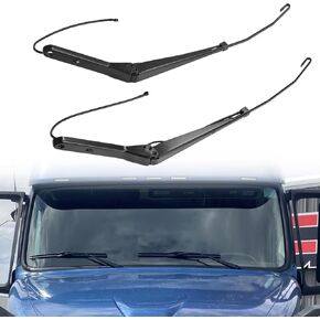 602-5420 Windshield Wiper Arm 2 Pack for Volvo VNL 2008-2014 LH and RH Wiper Arms Replace ‎602-5420 85111394, Black