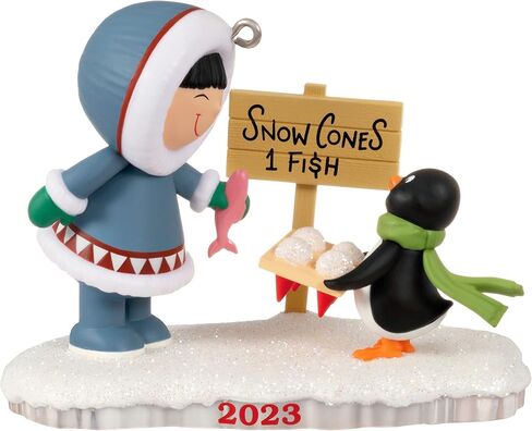 زخرفة عيد الميلاد التذكارية المميزة لعام 2024، Frosty Friends 2024، هدايا لهواة جمع رجل الثلج in Kuwait